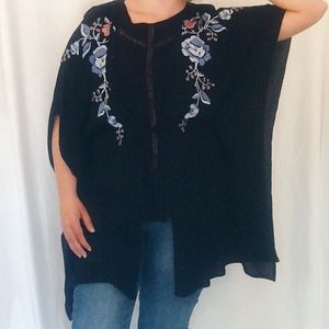 Patrons of Peace Boho Cardigan Coverup Size M